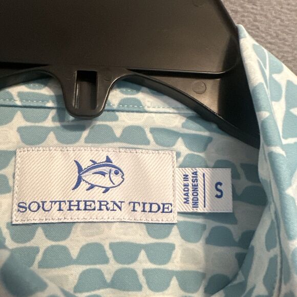 NWT Southern Tide Brrr Stay Shady Sport Shirt Mens Small Sunglasses Print $128 - Picture 3 of 10